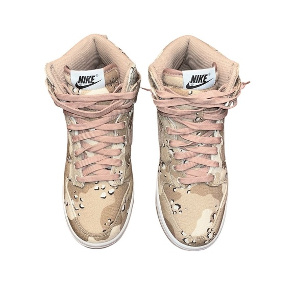 Nike Women's Dunk High Desert Camo DX2314-200 Women’s Size 6.5/Men’s Size 5 - Picture 12 of 14